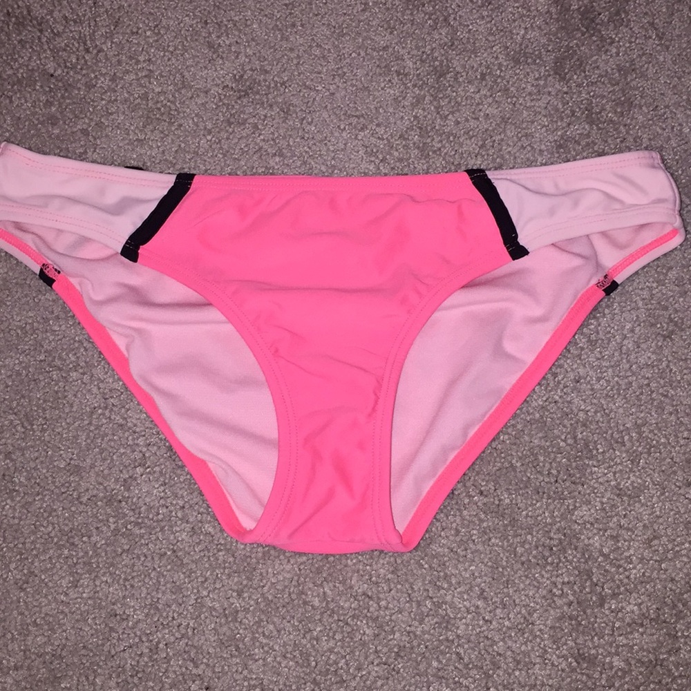 bright pink bikini bottoms